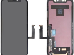 Apple iPhone XR kompatibilis LCD kijelző érintőpanellel, OEM jellegű, fekete, Grade R