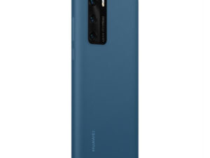 Huawei P40 Silicone Cover, gyári szilikon tok, kék