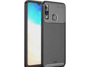 Uniq Hexa Samsung Galaxy A20S, szilikon tok, fekete