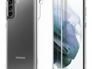 Spigen Crystal Hybrid Samsung G996 Galaxy S21+ tok, Crystal Clear, átlátszó