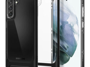 Spigen Neo Hybrid Crystal Samsung G996 Galaxy S21+ tok, Black, fekete