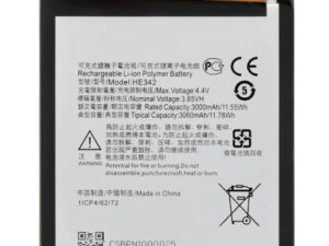 Nokia HE342 (Nokia 7.1/ 5.1 Plus/ 6.1 Plus) kompatibilis akkumulátor 3000mAh Li-ion, OEM jellegű