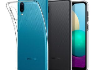 Spigen Liquid Crystal Samsung Galaxy A02 tok, Crystal Clear, átlátszó