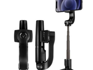 Spigen Gimbal Bluetooth Selfie-bot, tripod S610W, fekete