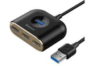 Baseus Square USB-A Hub, USB-A3.0, 3XUSB-A1.0