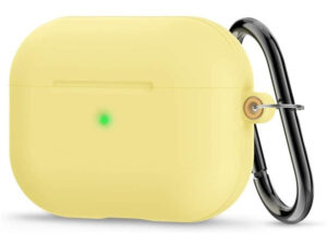 Cyrill by Spigen Apple Airpods Pro szilikon tok, citromsárga