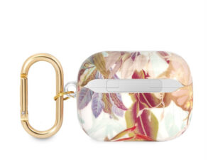 Guess Flower Print Apple Airpods Pro tok, lila