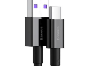 Baseus Superior USB-C gyorstöltő töltő- és adatkábel, 1m, fekete