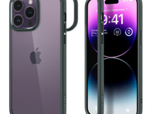 Spigen Ultra Hybrid Apple iPhone 14 Pro Max tok Abyss Green, zöld