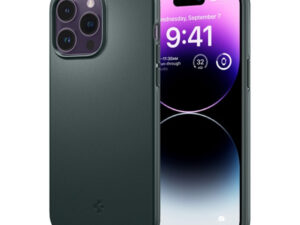 Spigen Thin Fit Apple iPhone 14 Pro Max tok Abyss Green, zöld