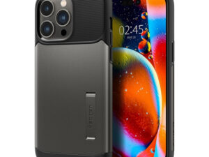 Spigen Slim Armor Apple iPhone 14 Pro Max tok, Gunmetal, szürke