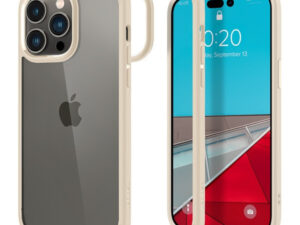 Spigen Crystal Hybrid Apple iPhone 14 Pro tok, Sand Beige, bézs