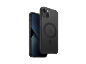 Uniq Combat Apple iPhone 14 Plus, MagSafe szilikon tok, szürke