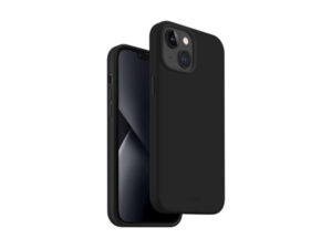 Uniq Lino Apple iPhone 14 Plus, szilikon tok, fekete