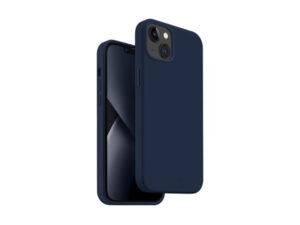 Uniq Lino Apple iPhone 14 Plus, szilikon tok, kék