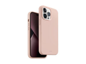 Uniq Lino Apple iPhone 14 Pro Max, szilikon tok, rózsaszín