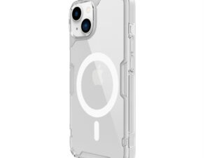 Nillkin Nature Pro Magnetic Apple iPhone 14 szilikon tok, átlátszó