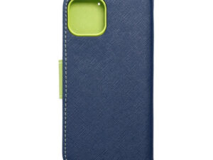 Fancy Apple iPhone 14 Pro Max flip tok, kék-lime