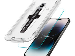 Phoner Master Clear Apple iPhone 12 Pro Max Tempered Glass kijelzővédő fólia felhelyező kerettel