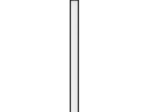 Yeelight Closet Light Szekrényvilágítás mozgásérzékelővel, 60cm, 4000K (fekete)