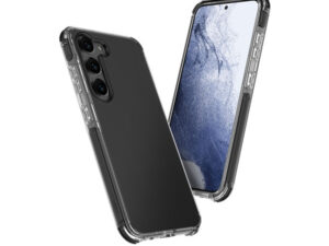 Uniq Combat Samsung Galaxy S23+, szilikon tok, fekete