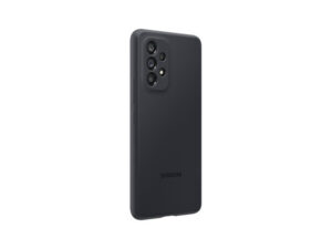 Samsung Galaxy A54 5G Silicone Cover, gyári szilikon tok, fekete, EF-PA546TB