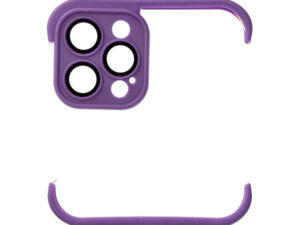 Mini bumper szilikon tok, Apple iPhone 12 Pro, lila