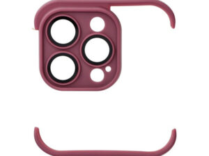 Mini bumper szilikon tok, Apple iPhone 14 Pro, cseresznye