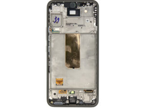 Samsung A546B Galaxy A54 5G kompatibilis LCD kijelző + érintő, kerettel, szürke