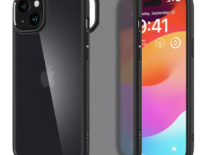 Spigen Ultra Hybrid Apple iPhone 15 Matte Black, fekete