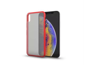 Xprotector Matt tok színes gombokkal Apple iPhone 15 Pro Max, piros