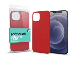Xprotector Soft Touch szilikon tok Apple iPhone 15 Pro Max, piros