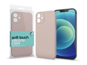 Xprotector Soft Touch szilikon tok Slim Apple iPhone 15 Plus, púderpink