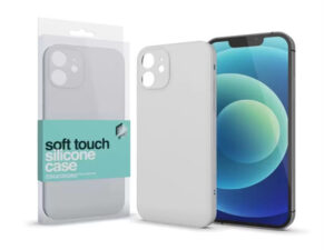 Xprotector Soft Touch szilikon tok Slim Apple iPhone 15 Pro Max, törtfehér