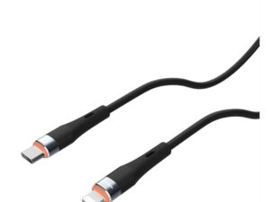 Nillkin Flowspeed USB-C / Lightning  szilikon kábel, 27W, 1,2m, kék