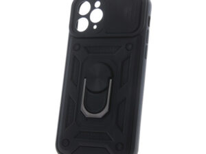 Defender Slide iPhone 15 Plus ütésálló tok, fekete