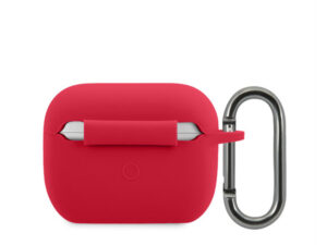 Lacoste Glossy Printing Logo AirPods Pro szilikon tok, piros