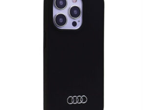 Audi Apple iPhone 15 Pro Max szilikon tok, fekete