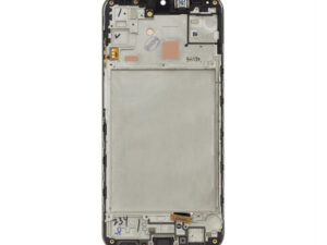 Samsung Galaxy A15 4G/5G, kompatibilis LCD kijelző + érintő, kerettel, fekete, SM-A156E