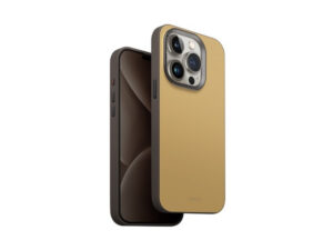 Uniq Lyden DS Apple iPhone 15 Pro Magsafe tok, kanári sárga / szürke