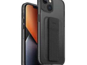 Uniq Heldro Apple iPhone 14 Plus kitámasztható tok, füstszürke
