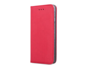 Magnet Xiaomi 14 Pro mágneses flip tok, piros