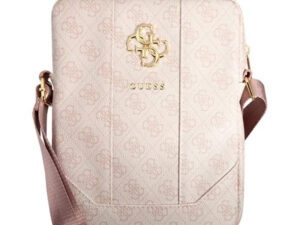 Guess 4G Big Metal Logo GUTB10G4GFPI 10" tablet táska, rózsaszín
