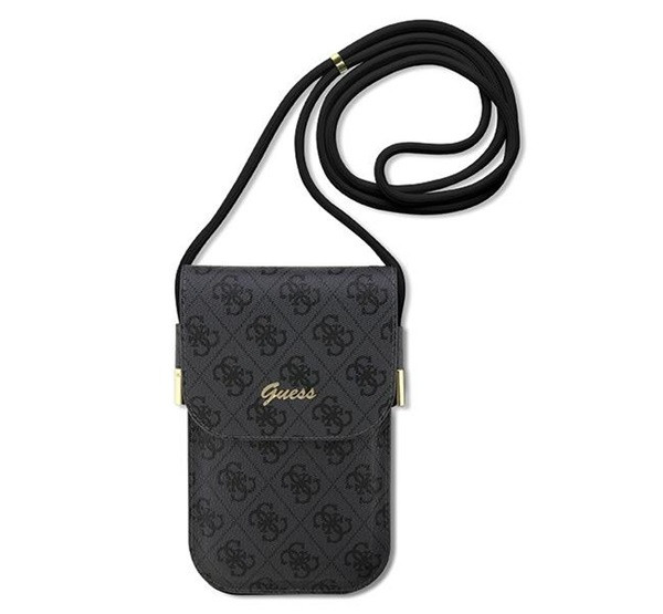 Guess 4G Metal Script Logo GUOWBP4SNSK kis táska, fekete