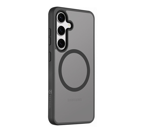 Tactical MagForce Hyperstealth Samsung Galaxy S24 hátlap tok, áttetsző/sötétszürke