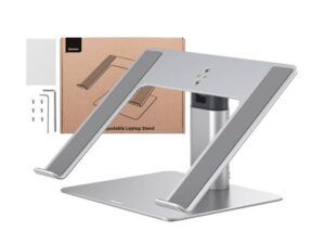 Baseus Laptop állvány 11-17", állítható, ezüst