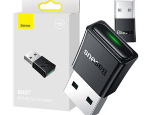 Baseus BA07 vezeték nélküli adapter, fekete