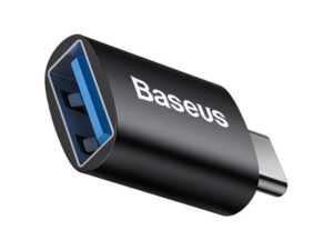 Baseus Ingenuity USB-C-USB-A OTG adapter, fekete