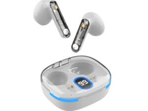 White Shark GEB-TWS37 HyperBeat bluetooth headset, fehér