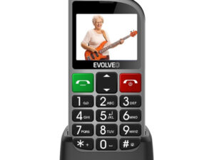 Evolveo EasyPhone FL (EP801) nyomógombos mobiltelefon, ezüst
